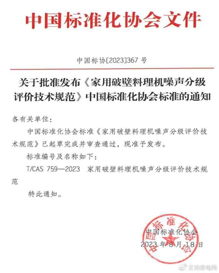 多米体育发国内首个破壁机噪声等级标准、推首个一级声效破壁机美的凭什么？(图3)